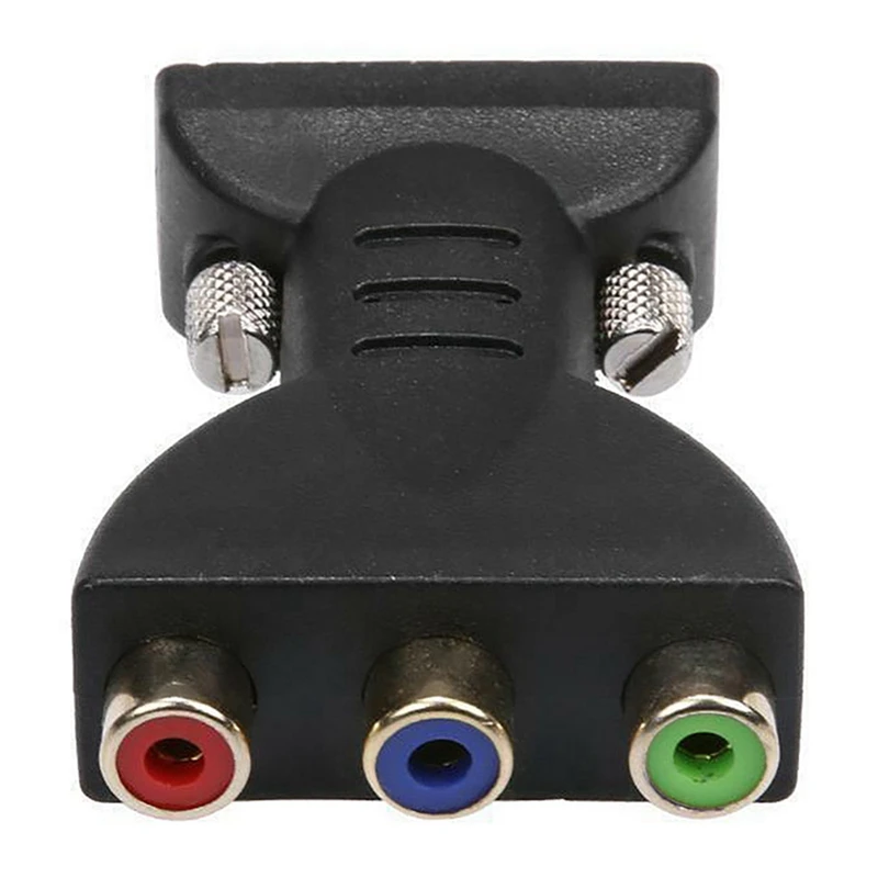 Адаптер видеоразъема 3RCA RGB мама в HD 15-контактный VGA-разъем