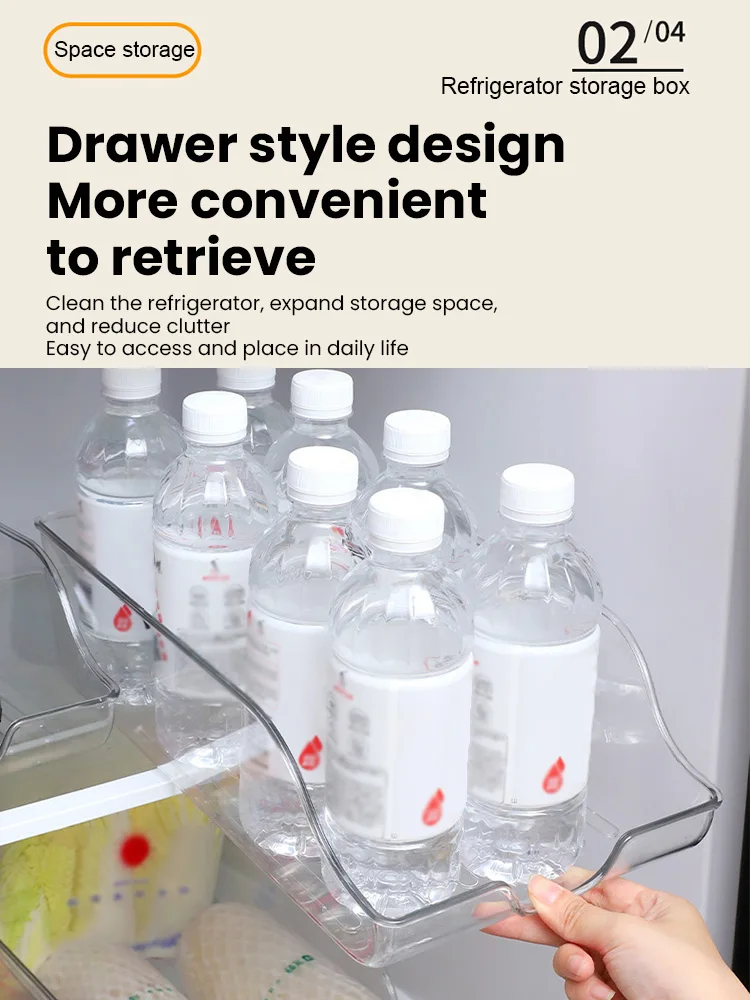 Kitchen Storage Cans Soda Refrigerator Freezer Organizers Can Dispensers Accessories