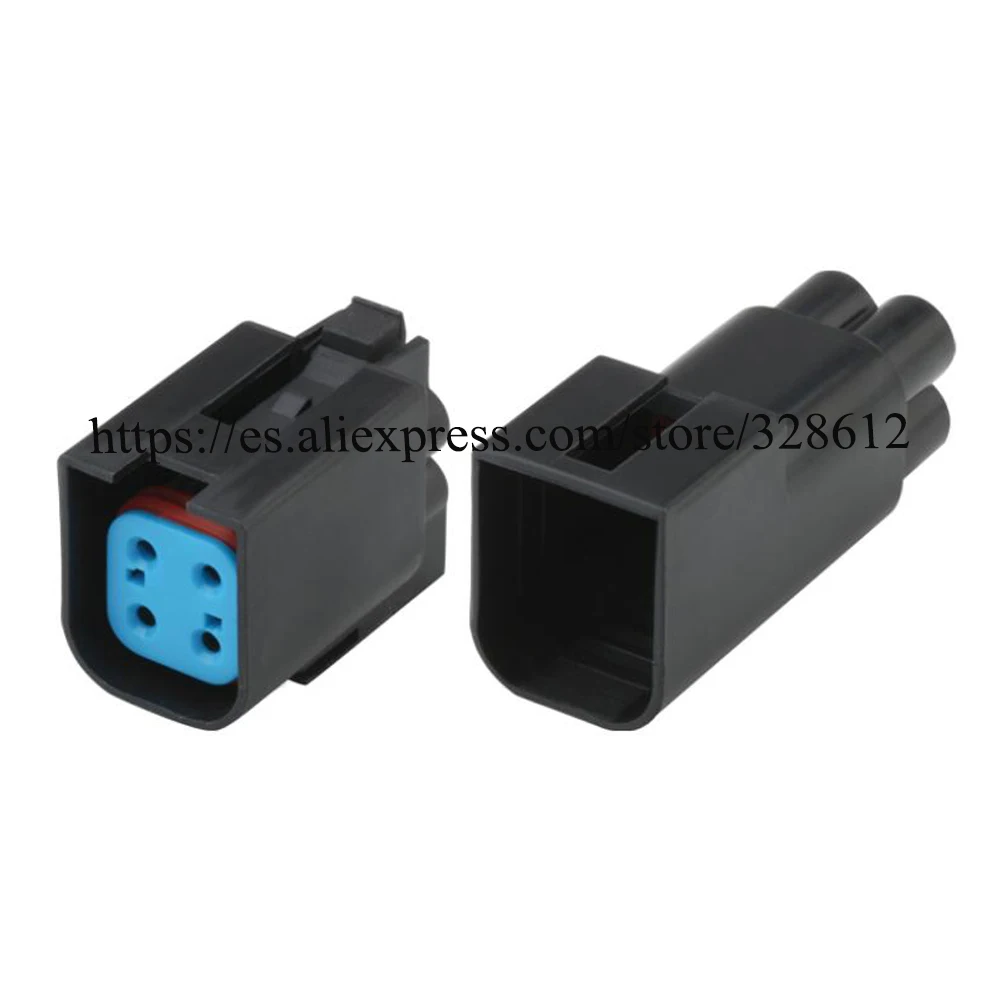 

100SET DJ7042Q-1.5-11/21 Car motorcycle cable 4 pin Waterproof automotive connector female male Plug include terminal seal