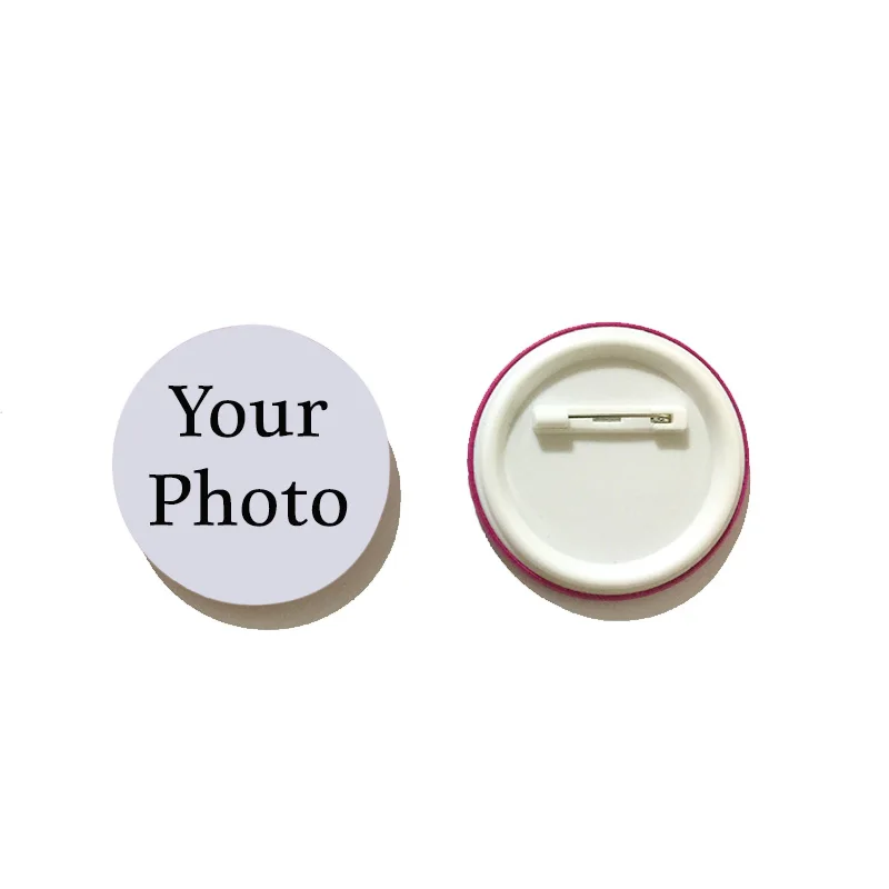 Personalized Badge Pin Button Customized LOGO  Name Date Giveaway Gala Favors Party Gifts For Guests Wedding Souvenirs