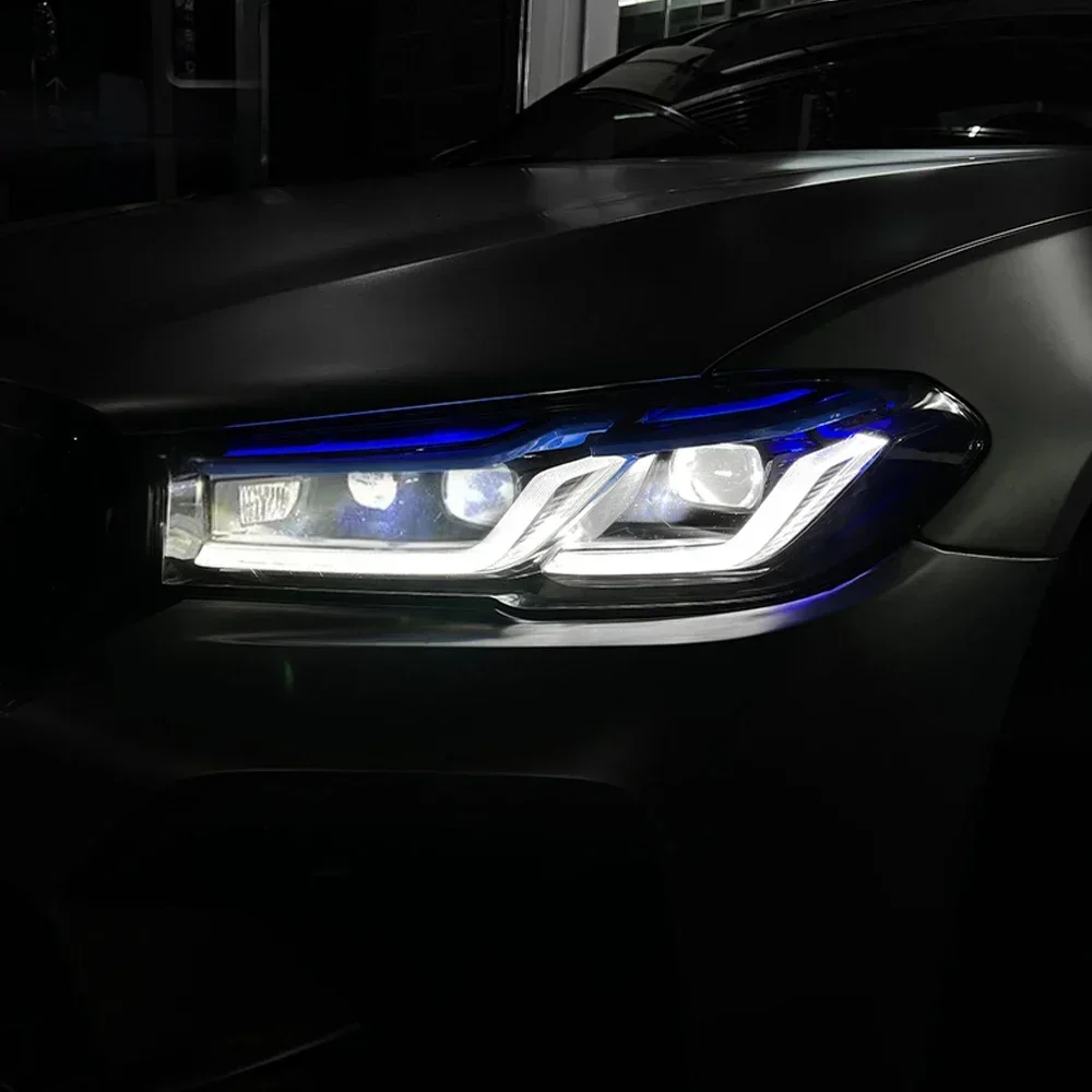 Автомобильные фонари для BMW G30 G38 525 530 535 540-2018 5 серии автомобильная фара в сборе