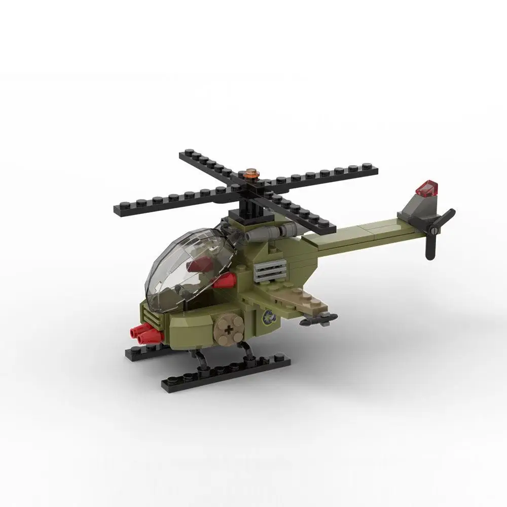 870 шт. Детский конструктор командный центр