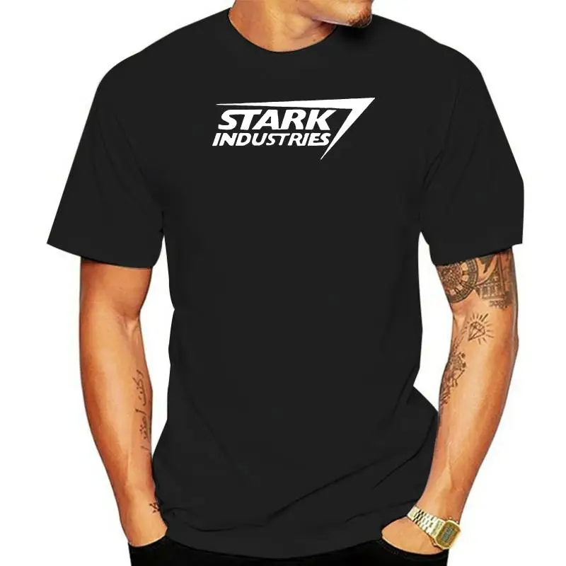 

one yona 2022 New Fashion Cotton Printed Short Sleeve Stark Industries T Shirt IRON MAN T-shirts Mens Clothing shield