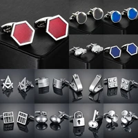fashion mens cufflinks keyhorsefan business cufflinks for gentlemen metal stamping cuff links hand engraving men jewelry gift