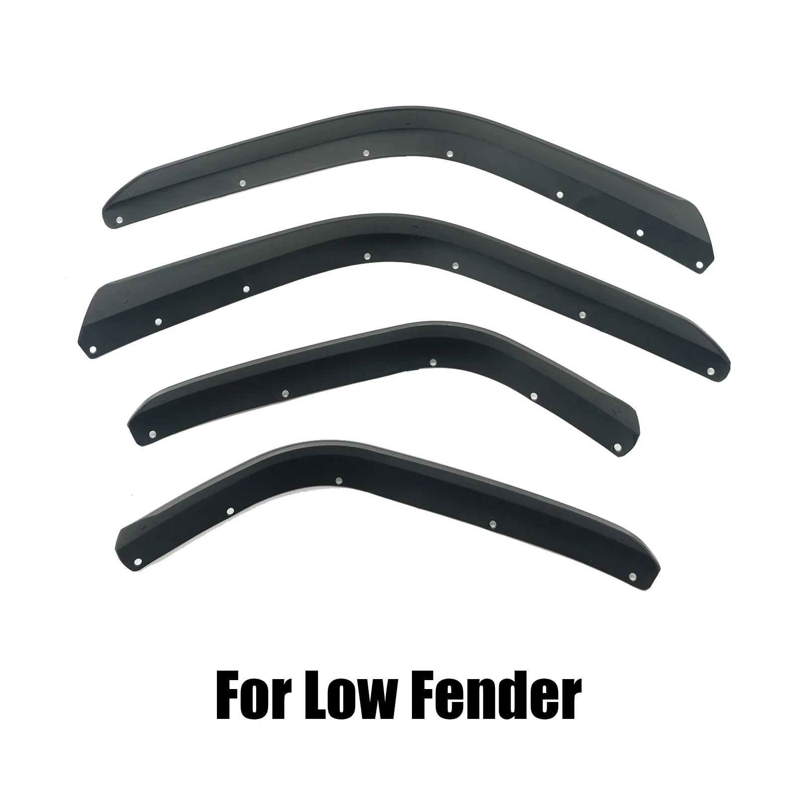 

Комплект расширителей крыльев автомобиля для Jeep Wrangler JL 2018-2023, передние и задние адовые заслонки, брызговики, накладка