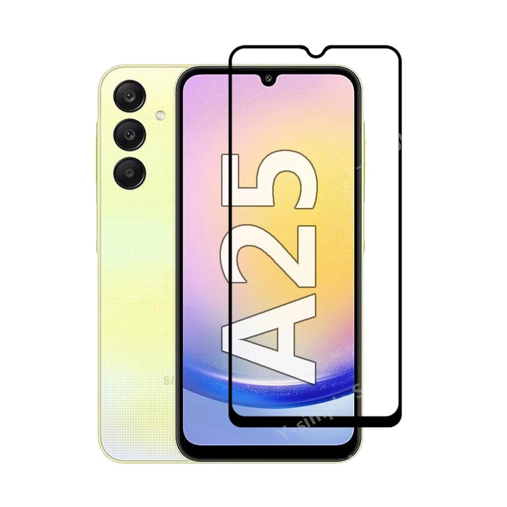 Стекло для телефона 4 + Samsung Galaxy A25 защита экрана полное покрытие мягкая пленка
