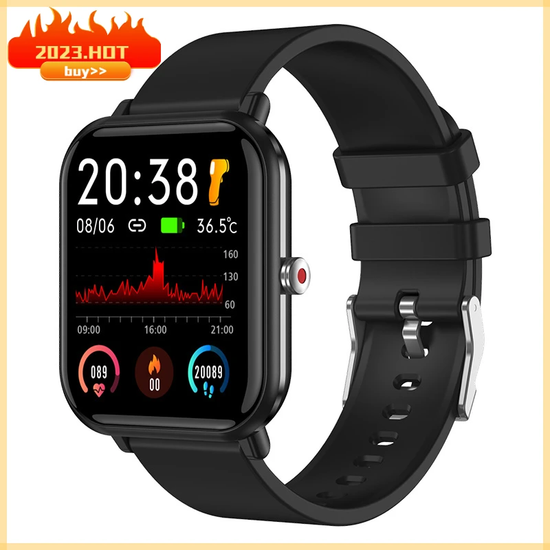 

2023 new customized watch facial movement smart watch men's IP68 waterproof heart rate blood pressure female smart watch Sale