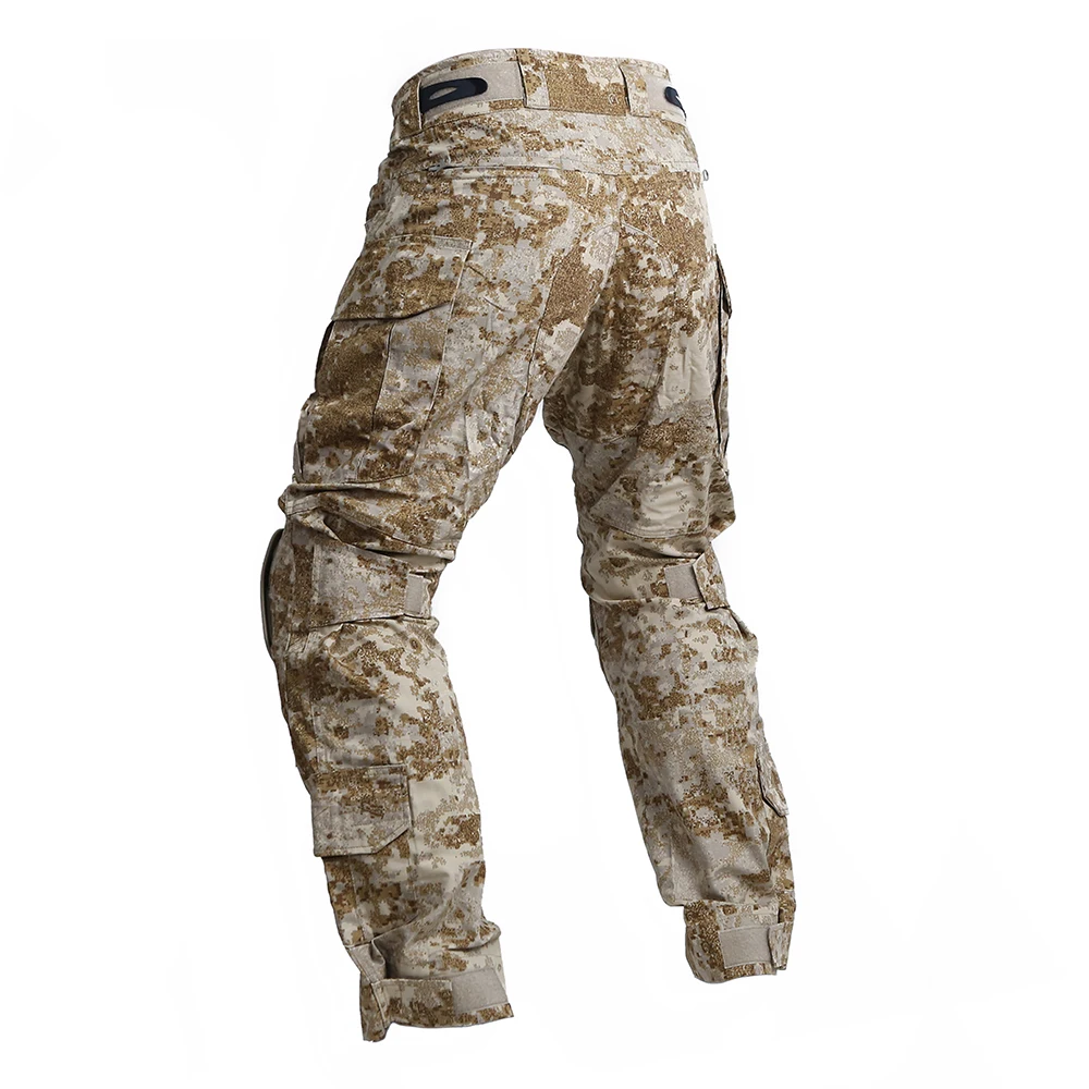 Фото Emersongear Tactical G3 Боевые брюки с наколенниками Мужские брюки-карго Охота Туризм Спорт Страйкбол Кемпинг SS №5