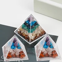 reiki energy meditation pyramid healing crystals stones protection energy generator pyramid orgone pyramid for positive energy
