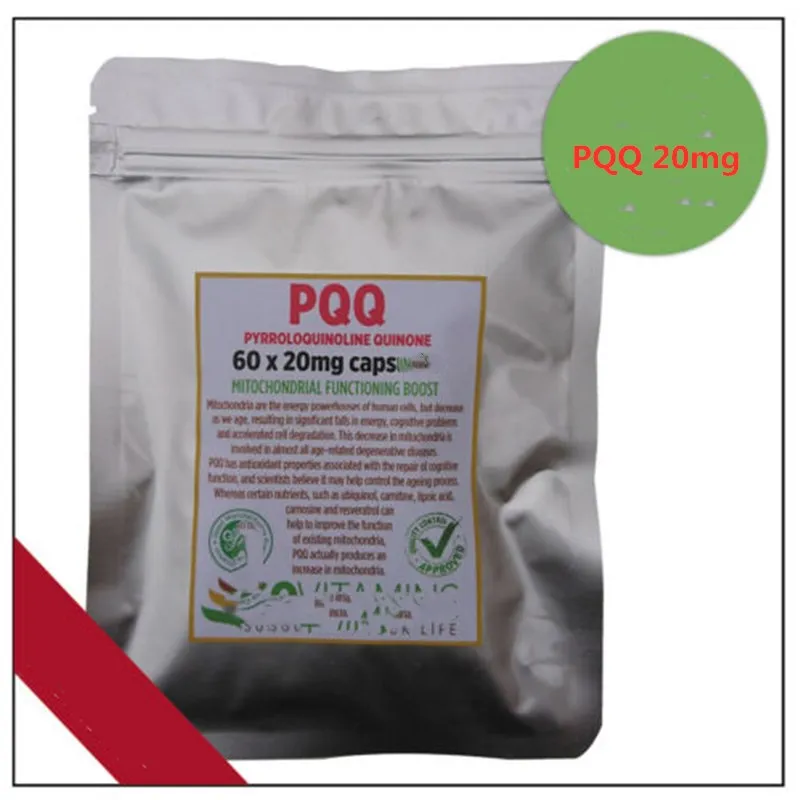 

PQQ (Pyrroloquinoline Quinone) 20 мг x 60 колпачков