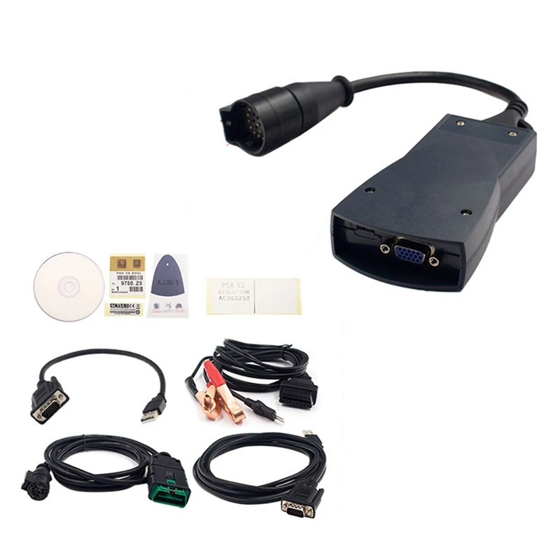 

GTBL Diagnostic Tool Full Chips Lexia3 PP2000 OBD2 Diagbox V9.91 Firmware 9218165C For Citroen&Peugeot Lexia 3 V48/V25