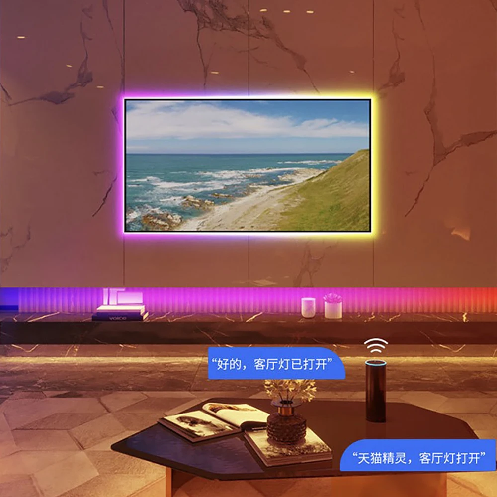 Пиксельный RGB-контроллер для светодиодной ленсветильник WS2811 WS2812B SK6812 с Wi-Fi 5 в