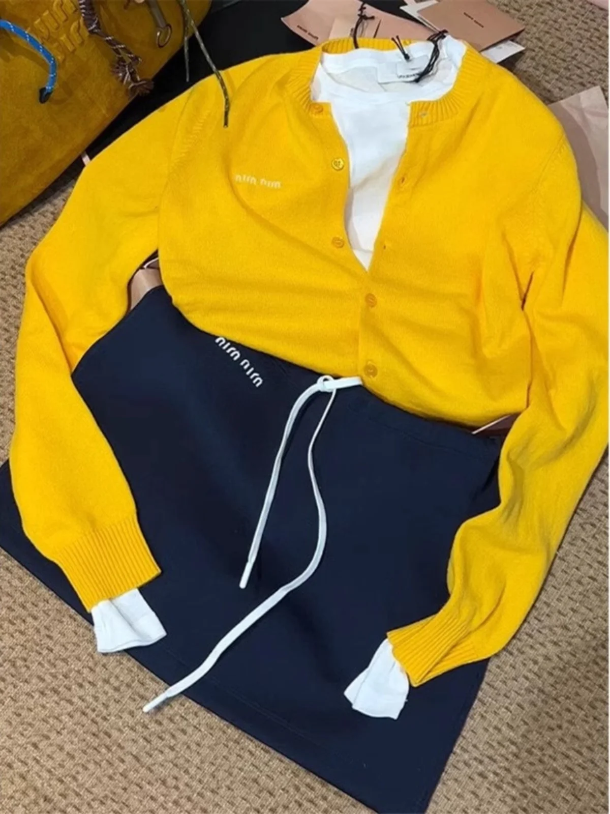 Ранняя осень 2024 новинка этого года популярный корейский шикарный повседневный