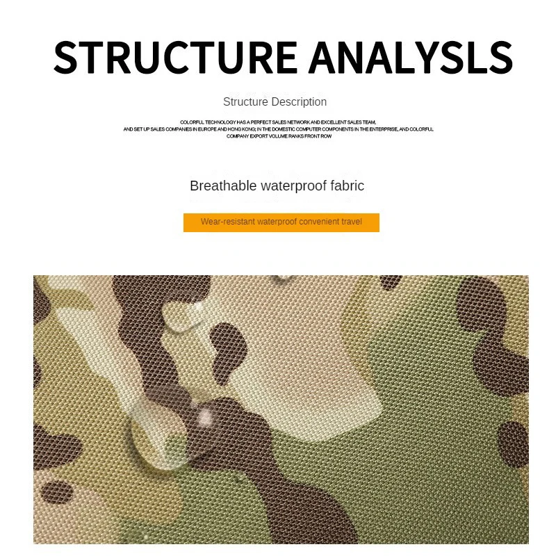 Hot Sell Tactical Molle Pouch Belt Waist Outdoor Sprots Hiking Camouflage Fishing Belt Bum Waist Bag Fanny Pack