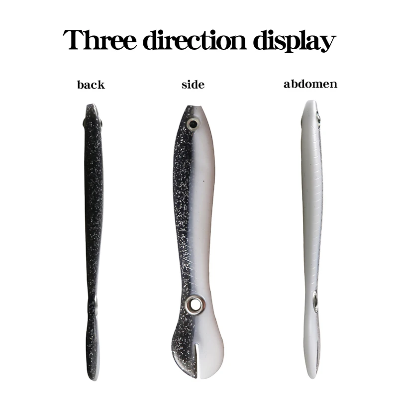 1 шт. мягкая рыболовная приманка 6 г 10 см