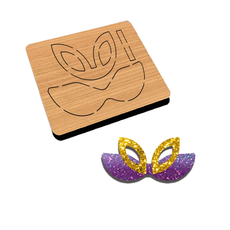 

BC07 Bowknot Hairpin Cutting Die, Suitable For Most Machines