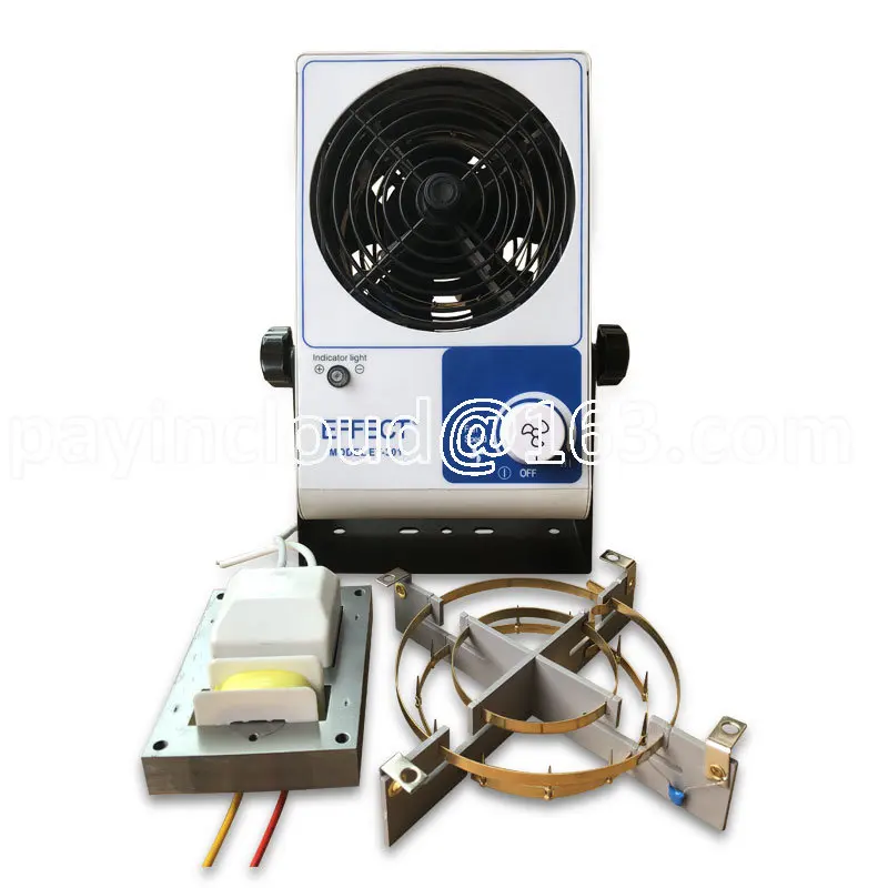 Настольный ионизирующий вентилятор, электростатический Устранитель, электростатический ионный вентилятор для удаления пыли по всей стране