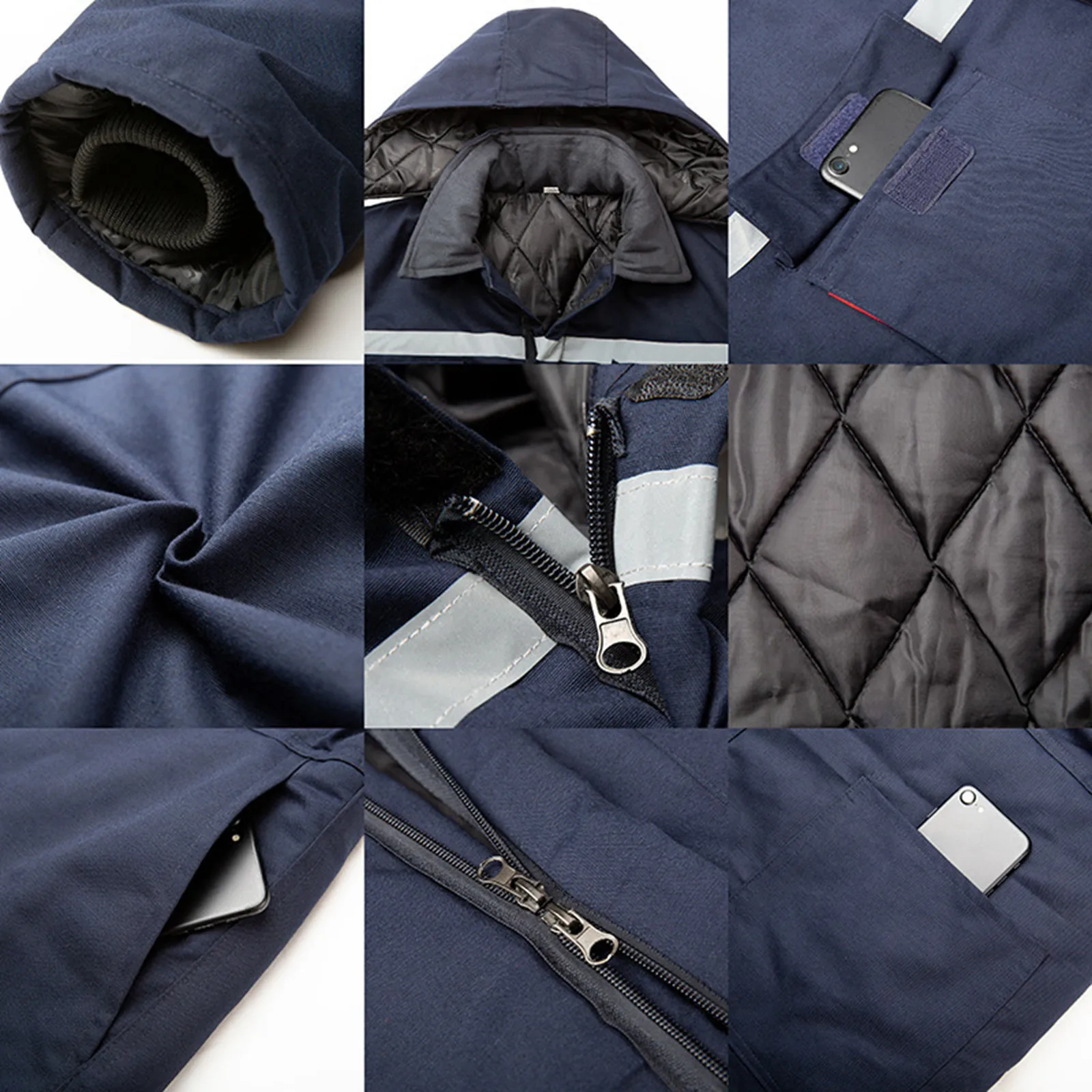 Женский утепленный комбинезон с капюшоном