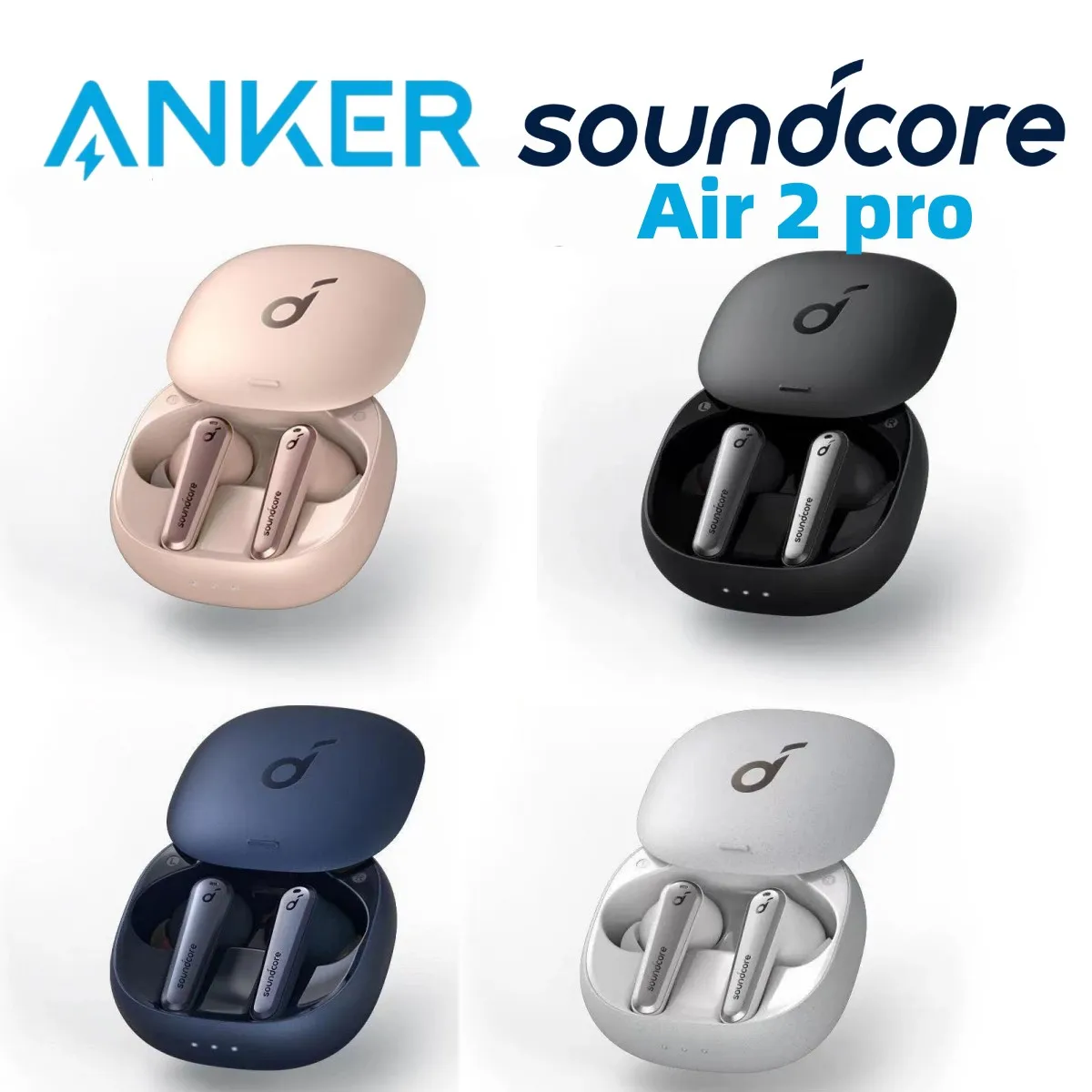 

Оригинальные беспроводные наушники Soundcore Liberty Air 2 Pro TWS Bluetooth 5,0 сенсорное управление настоящие беспроводные наушники ANC активное шумоподавле...