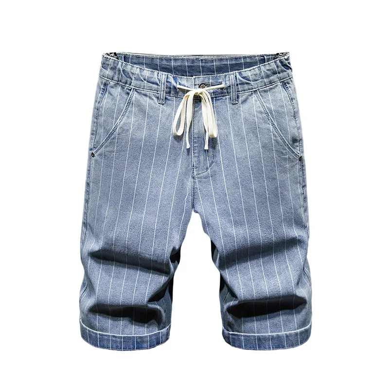 Men's Denim Pants Fashion Loose Wide Leg Jeans Casual Streetwear Printed Cross Trousers Pure Cotton Pants Baggy Men Jeans