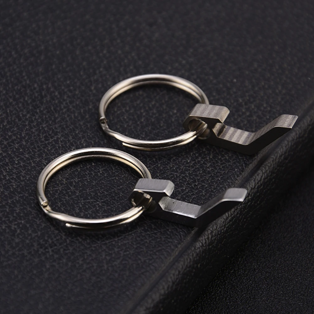 

Outdoor Camping Multifunctional Mini Bottle Opener Portable Tool Mini Stainless Steel Bottle Opener Keychain Hiking Multitool