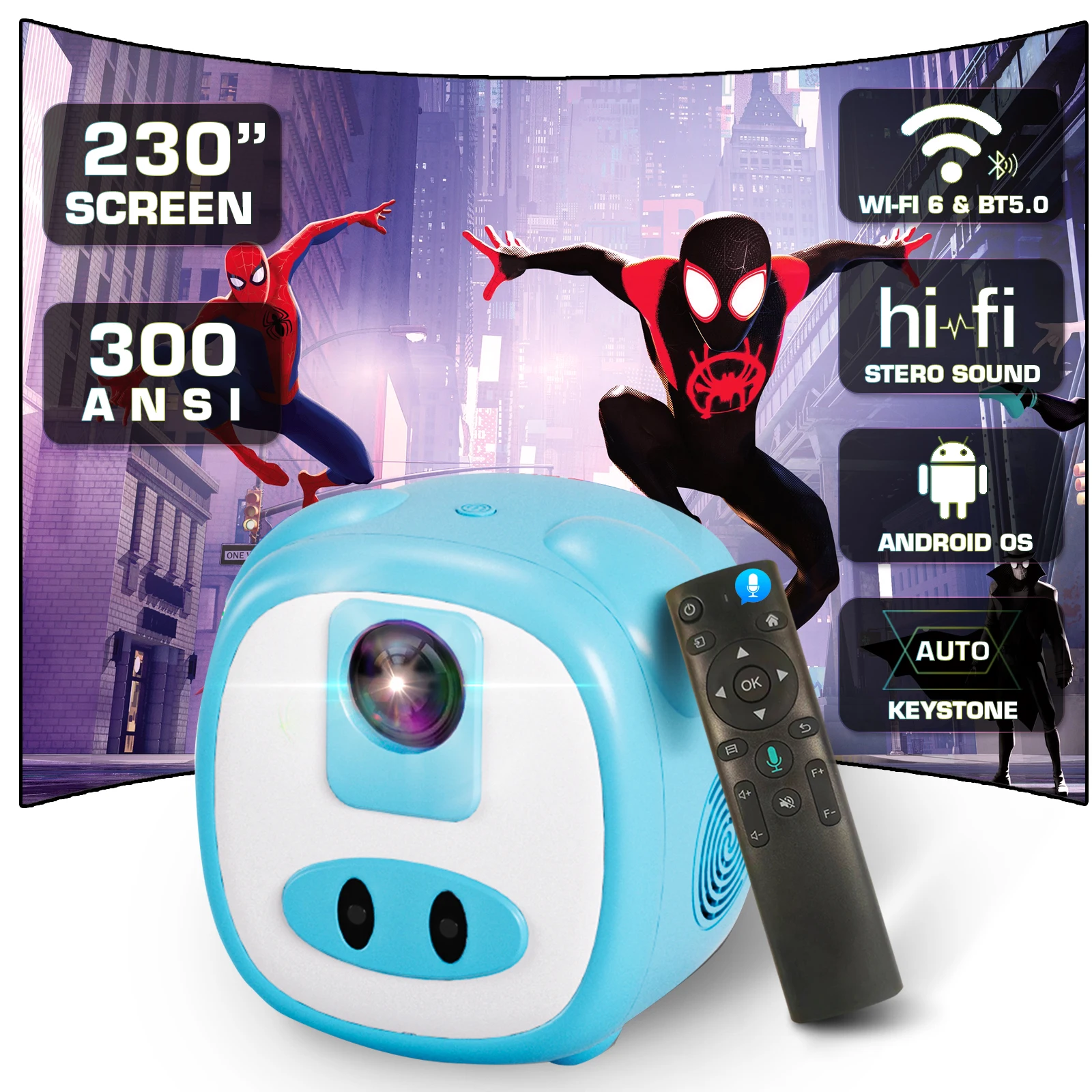 Портативный проектор Ansi