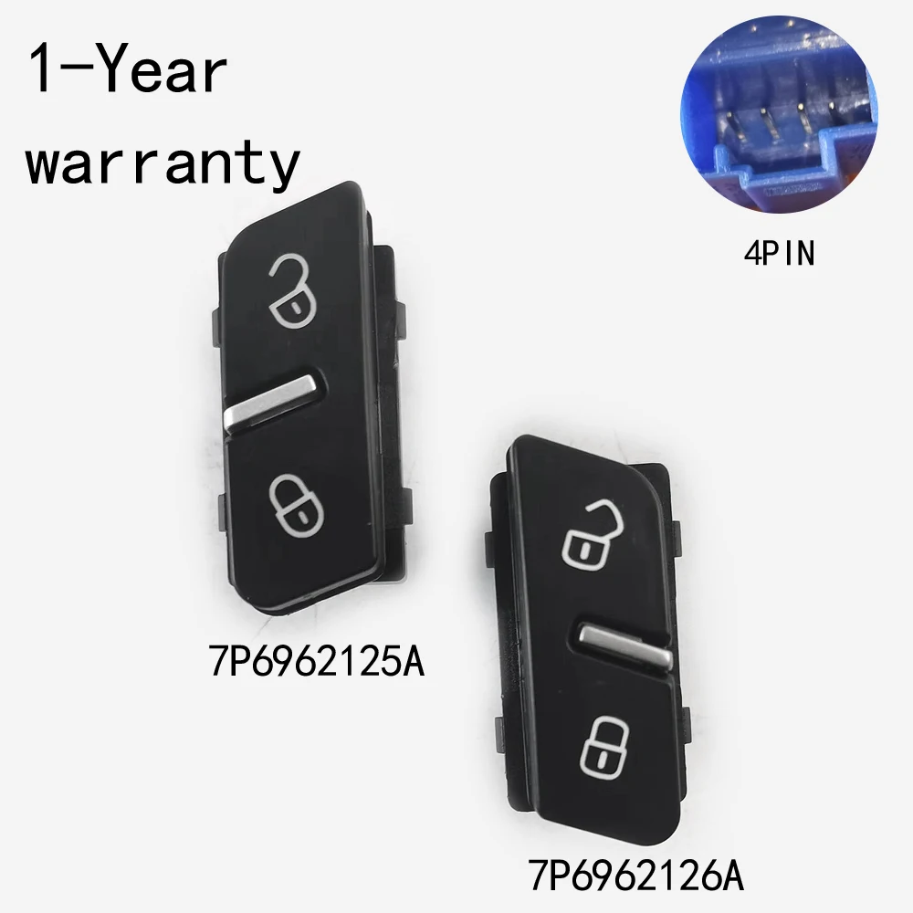 

Central control switch 7P6962125A 7P6962126A front left right for VW Touareg