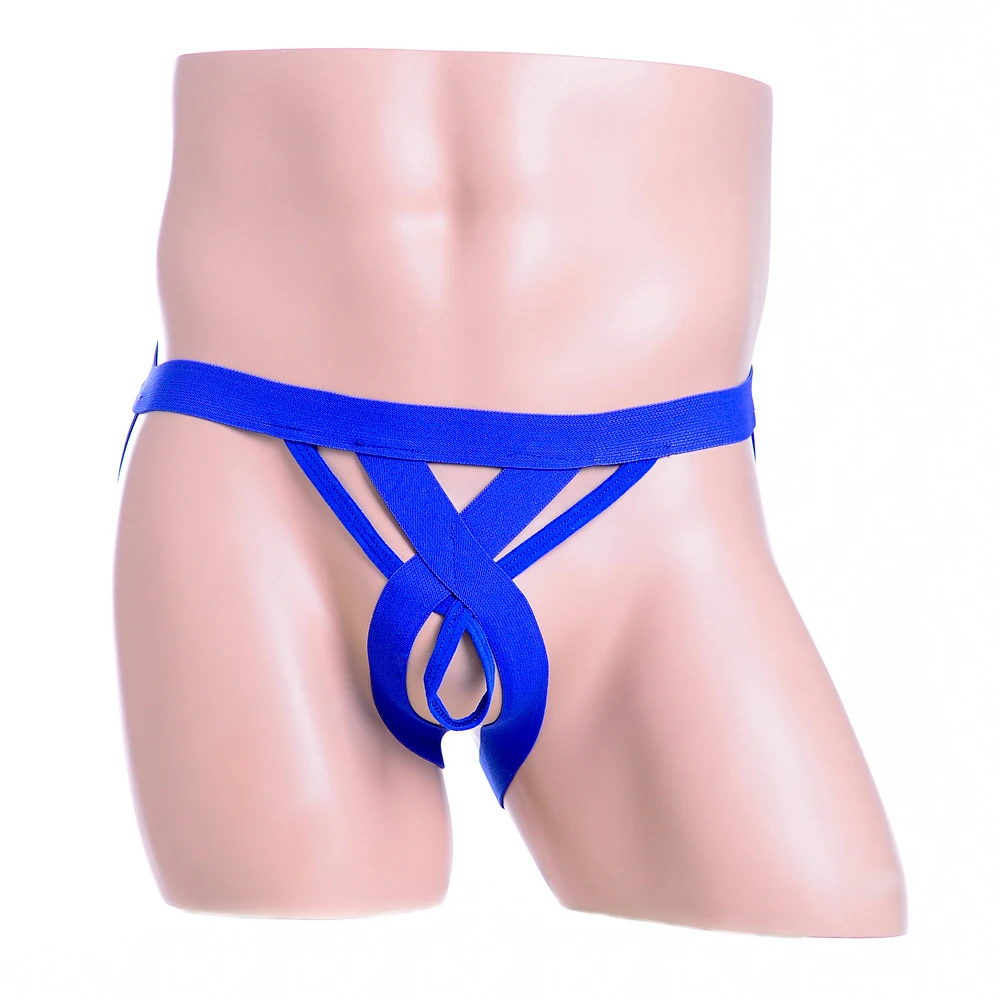 

Mens Buttocks Hollow Sexy Bandage T-back Briefs Sissy Panties Thong Jockstrap Men's Open Butt Gay Underwear Underpants Panties