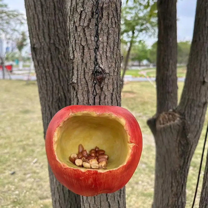 elska karmnik dla ptaków ogrodowy uchwyt na karmę zewnątrz o dużej pojemności kreatywny dzikich praktyczny do łatwego napełniania i