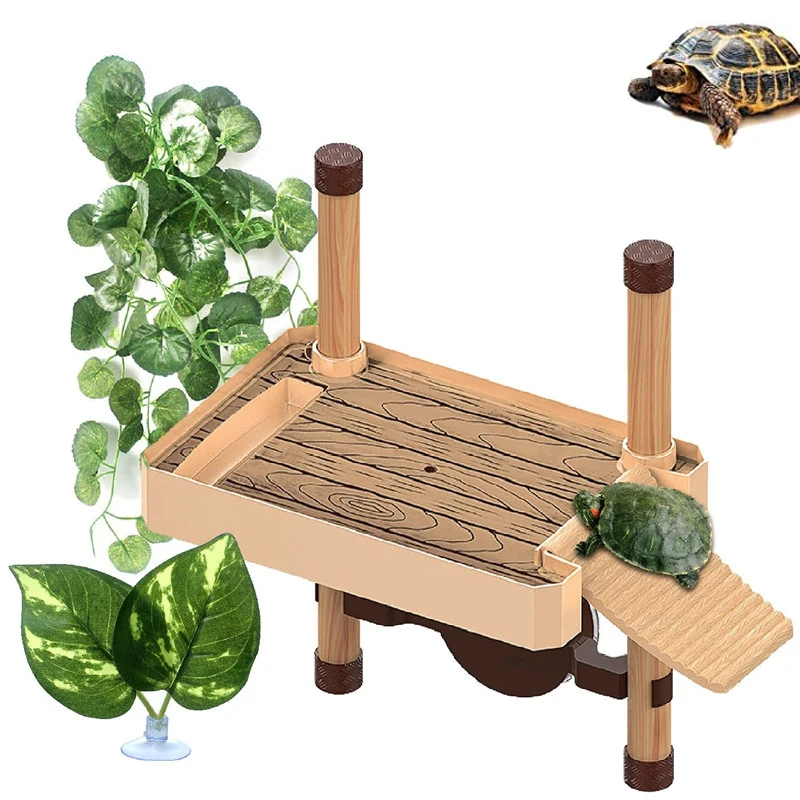 

Turtle Frog Floating Basking Platform Tortoise Resting Terrace Small Reptiles Habitat Floating Platform Aquarium Tank Accessory