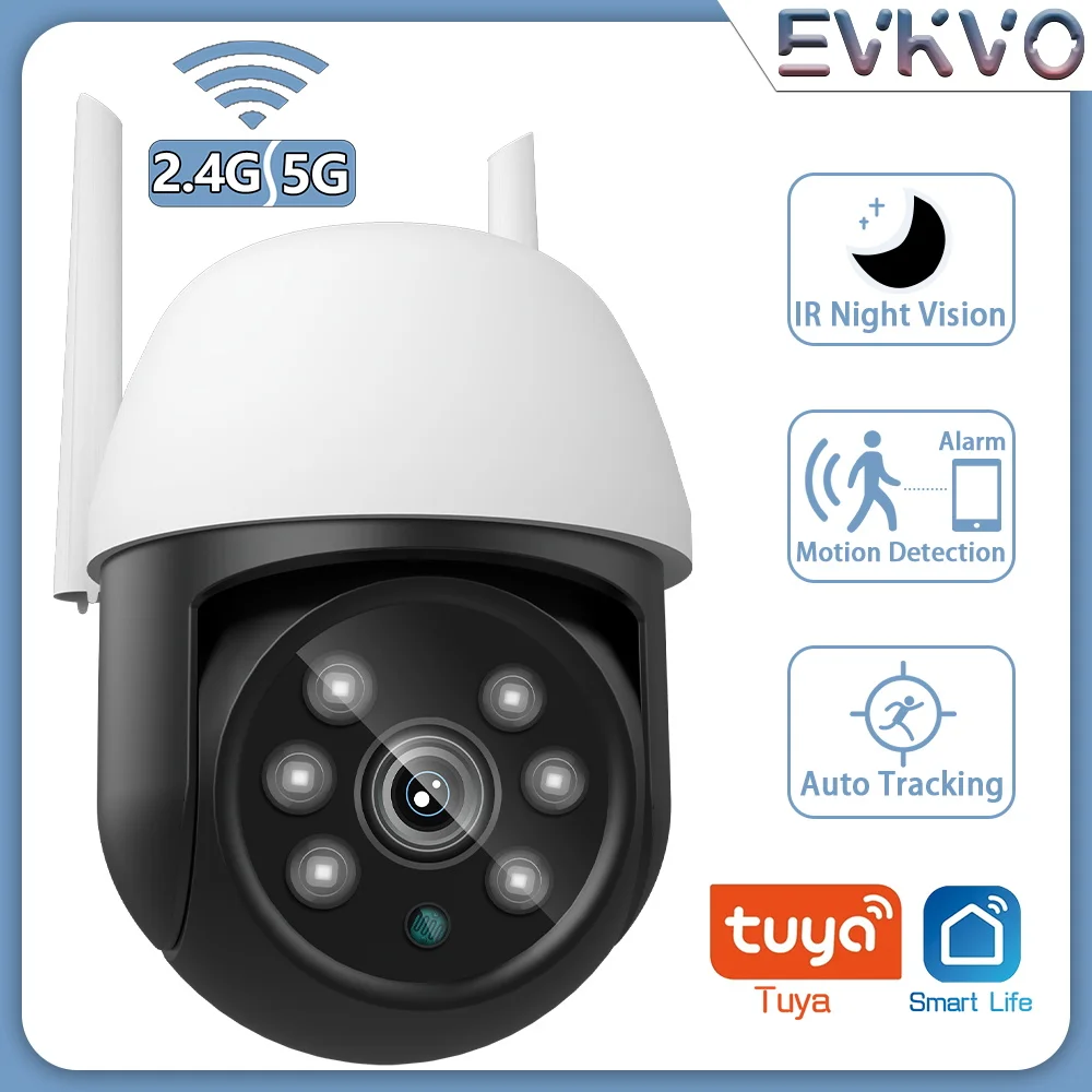 

Smart Camera 1080P HD WiFi 5MP CCTV Night Vision Webcam Outdoor IP Camera P2P Video Surveillance Security Monitor for Tuya APP