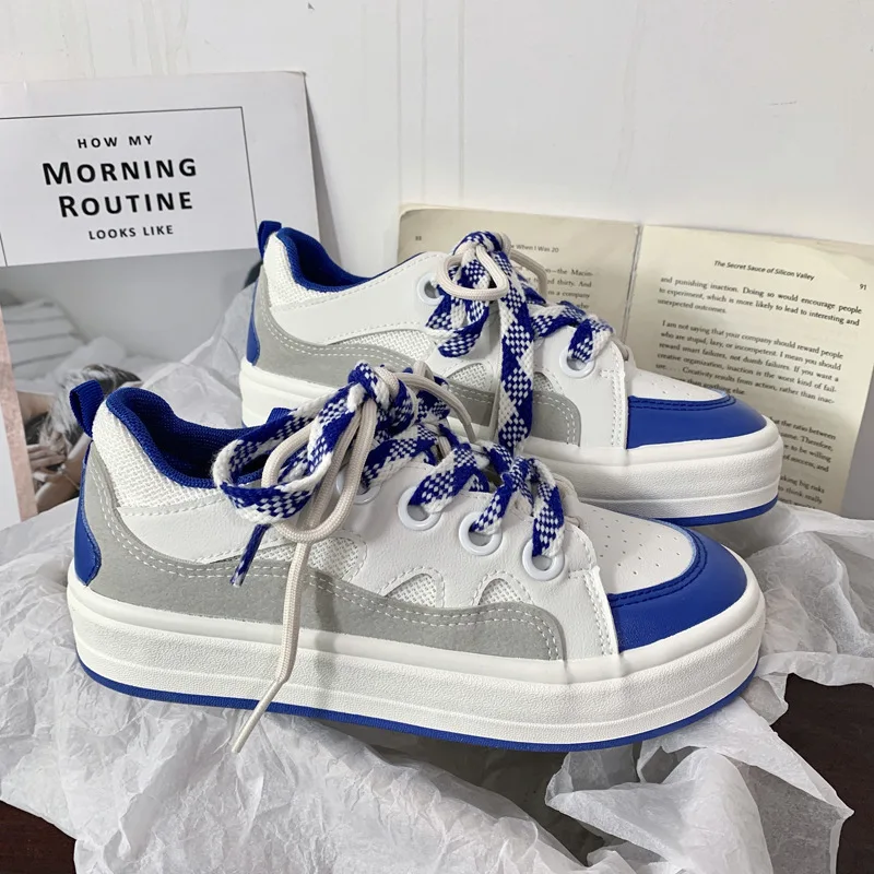 

Women's Shoes Spring 2022 Original Wind Students Thick Soles Small White Shoes De Training Shoes Tide Shoes for Women Sneakers