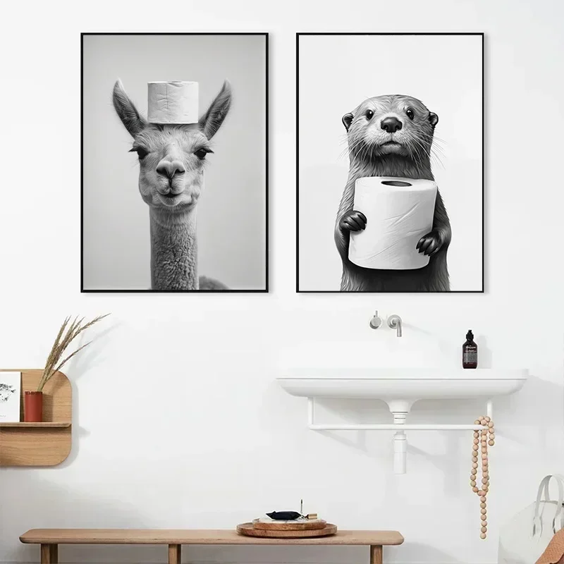 Картина на холсте с изображением животных