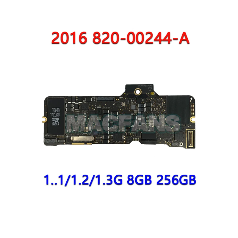 Протестированная материнская плата A1534 1 2 ГГц 820-00687-A для MacBook Retina 12 дюймов