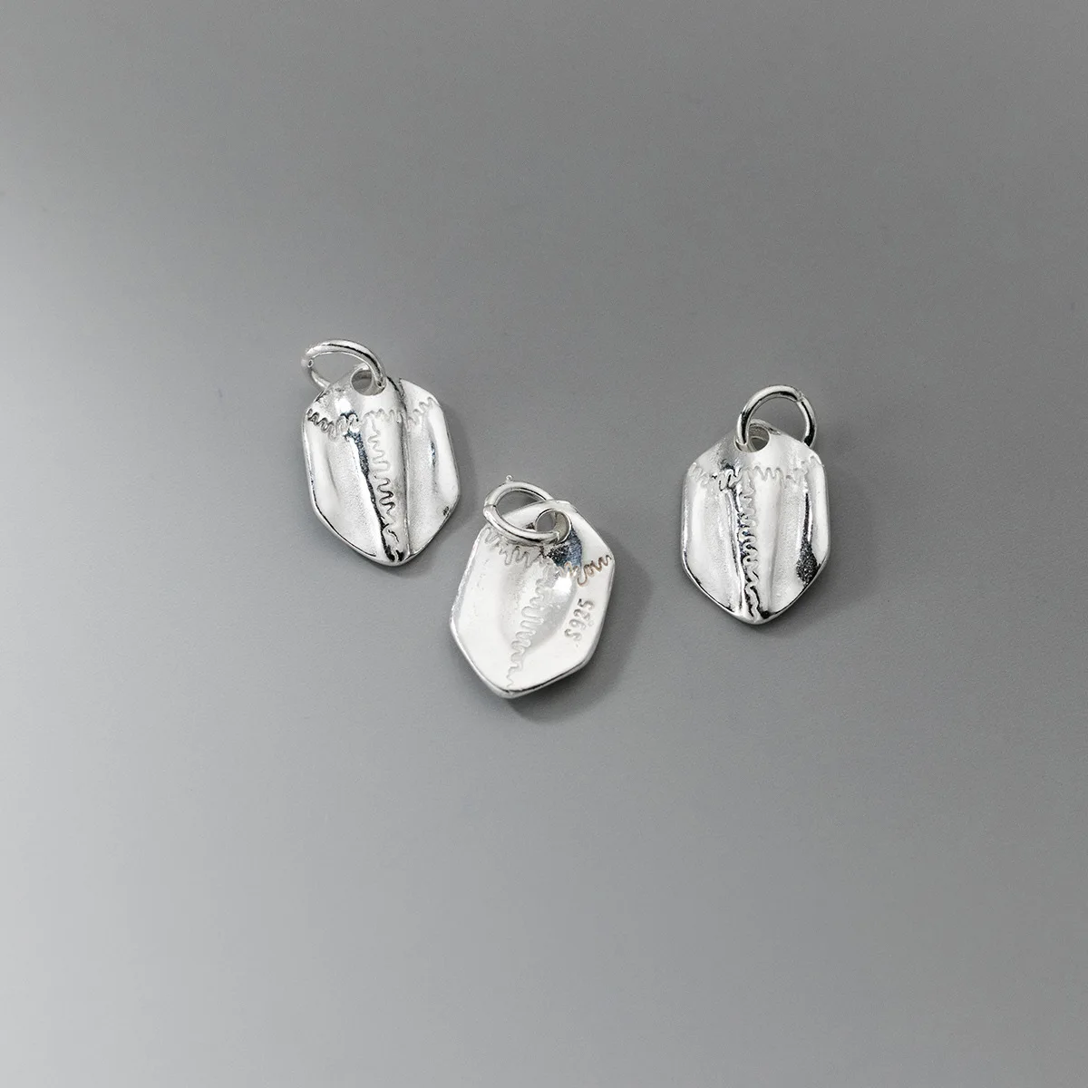 1 шт./партия подвески из серебра 925 пробы 15 х10 мм