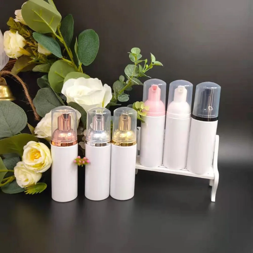 10 шт./Лот 30/60 мл белый пластиковый диспенсер для мыла и пены | Красота здоровье