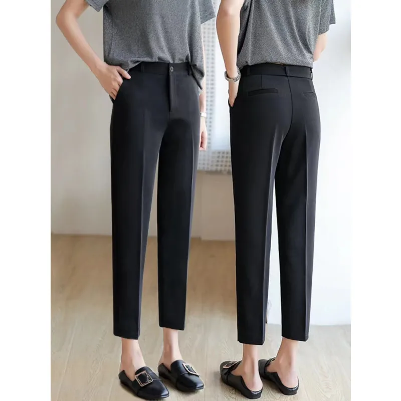 

Woman 2023 Summer Pants Ankle-Length Pantalones De Mujer Y2k Streetwear Spring Women Pantalon Femme Dropshipping
