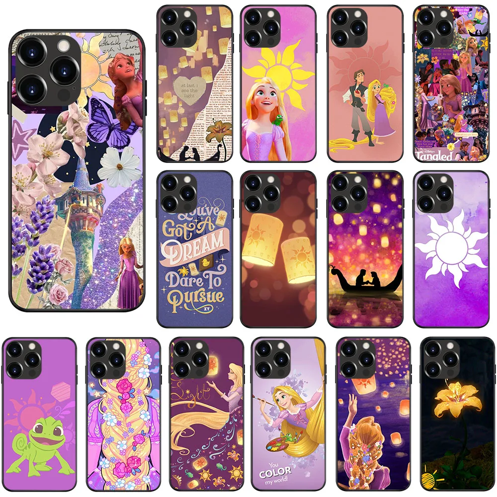 Мягкий чехол для телефона с рисунком родственницы принцессы Рапунцель iPhone