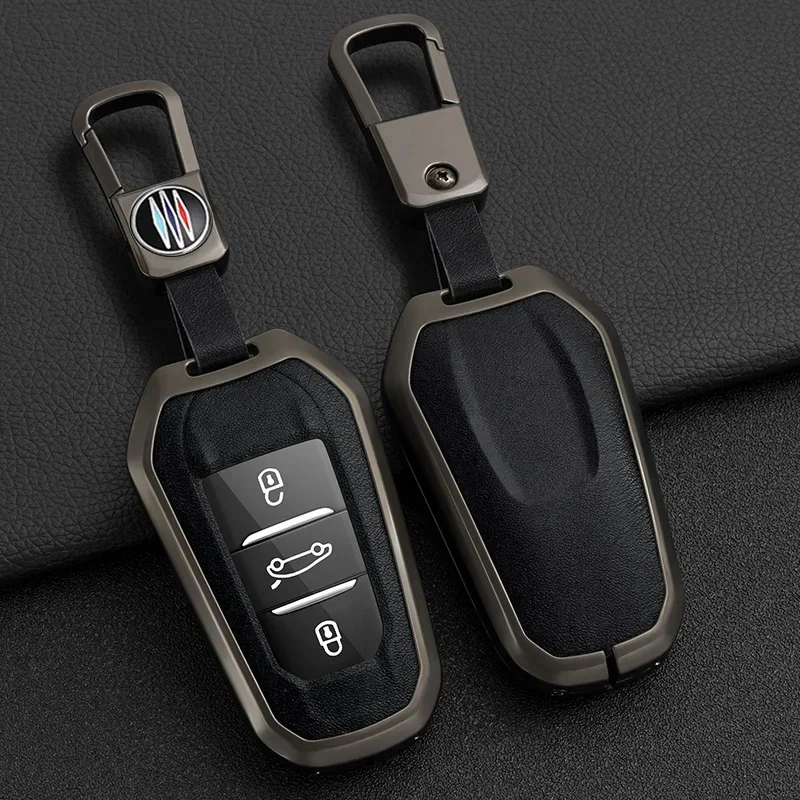 Car Remote Key Case Cover Shell For Peugeot 2008 3008 4008 5008 308 408 508 Citroen C1 C2 C4 C6 C3-XR Picasso Grand DS3 DS5
