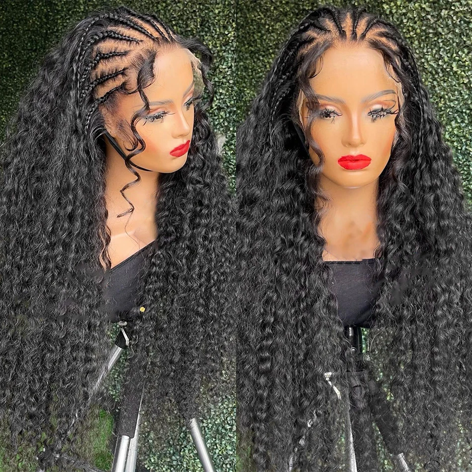 Парик из прозрачных вьющихся человеческих волос парики бразильских с глубокой