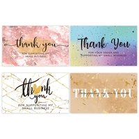 colorful thank you cards for supporting my small business for boutique shop gift packs decors cards 10 30 pcs handmade with love