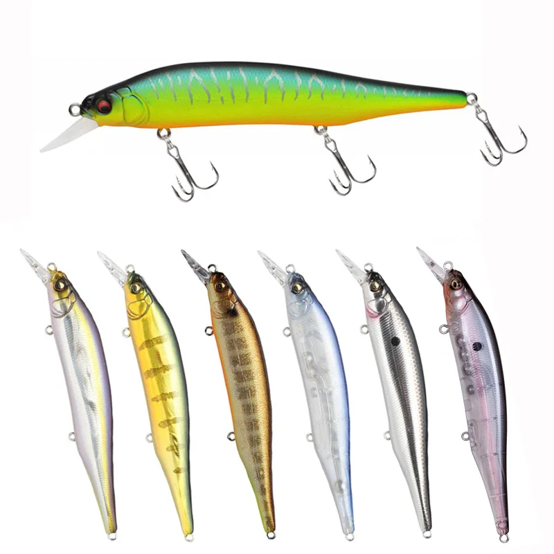 

1Pcs 115mm 16.7g Sinking Minnow Fishing Lure Wobbler Crankbait Isca Artificial Hard Bait Carp Bass Fishing Lures Pesca Tackle