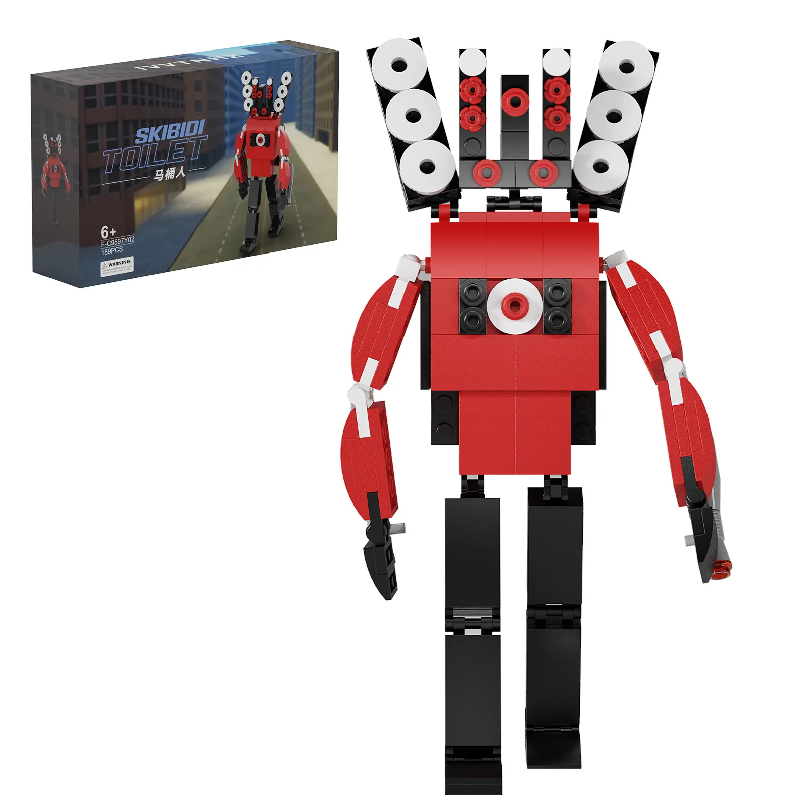 Конструктор Titan-Sound Man фигурный фильм открытый волчок модель робота шт.