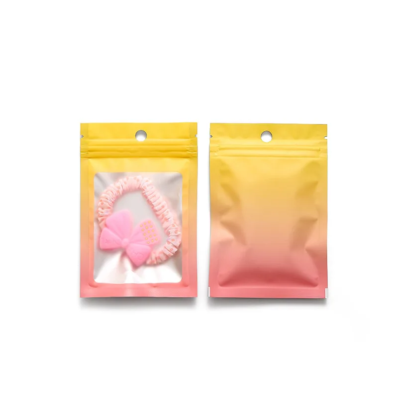 

Голографические майларовые пакеты с градиентом 50 шт