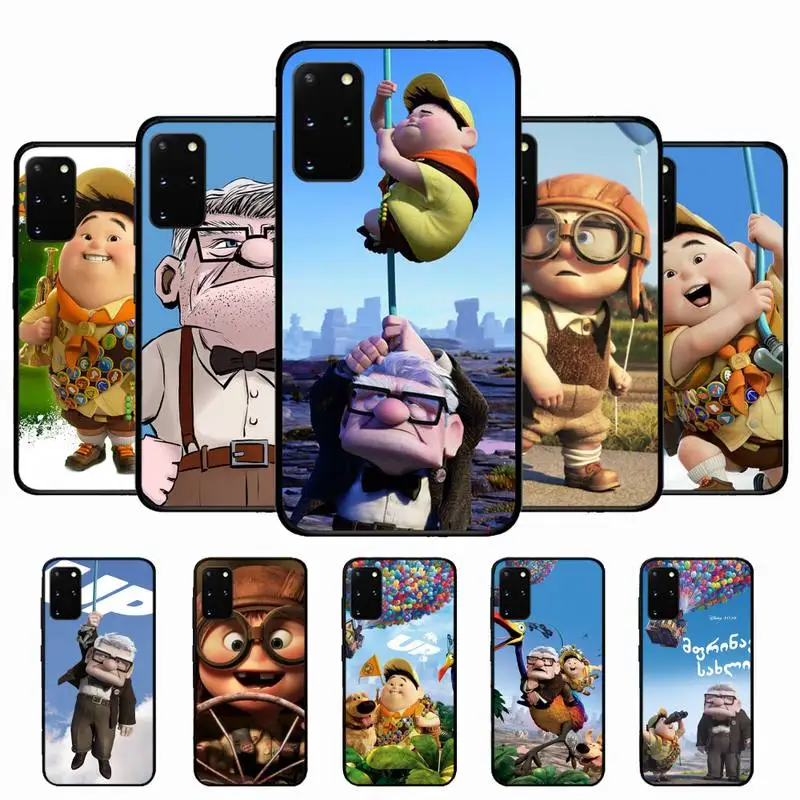 

Disney Up Phone Case for Samsung S21 S10 Lite S20 Ultra S9 S8 Plus S7 S6 edge S5 cover