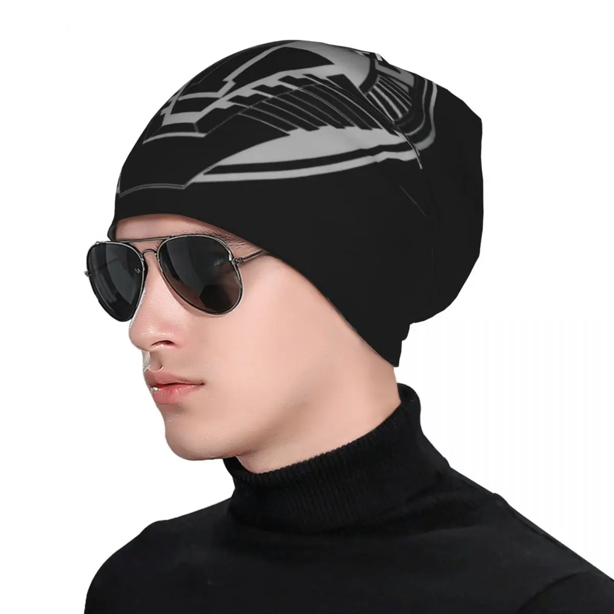 Stargate SG1 Silver Skullies шапки хип-хоп мужские и женские уличные кепки теплый капот