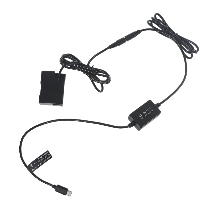 

Источник питания камеры R2LB, источник питания с Type-C на EN EL14, совместим с D3100, D3200, D3400, D3500, P7000, P7100, P7700