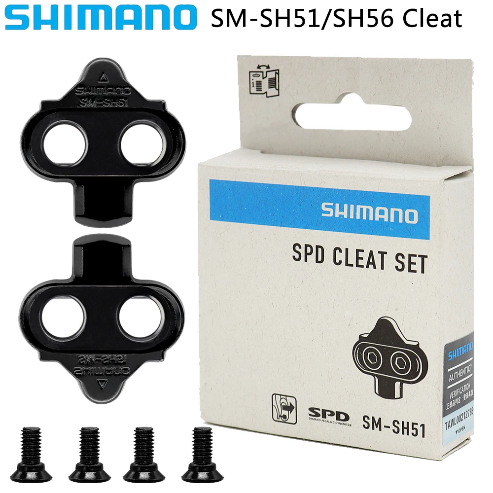 Набор шипов SHIMANO SPD SM-SH51 Однонаправленный тип разблокировки SM-SH56