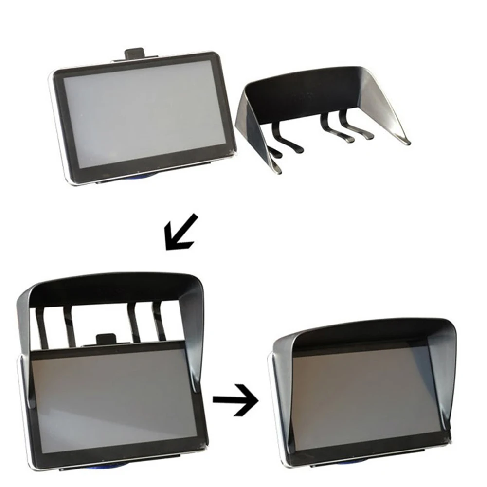7-дюймовый Антибликовый Солнцезащитный Козырек Для Спутниковой Навигации С GPS 1
