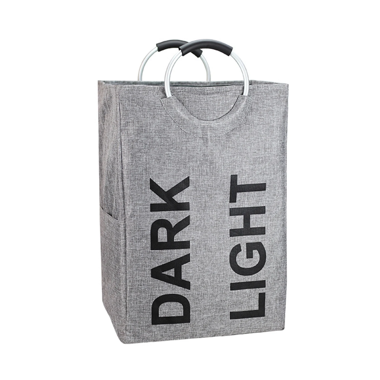 

Washing Laundry Basket Practical Bedding Compartment Baby Easy Use Bedroom Toys Portable Oxford Cloth With Handles Dirty Clothes